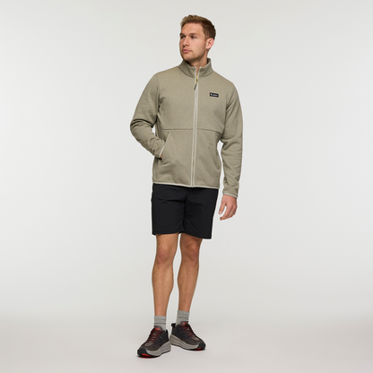 Envo Fleece Full-Zip Jacket - Men's - Heather Pebble - US 1088