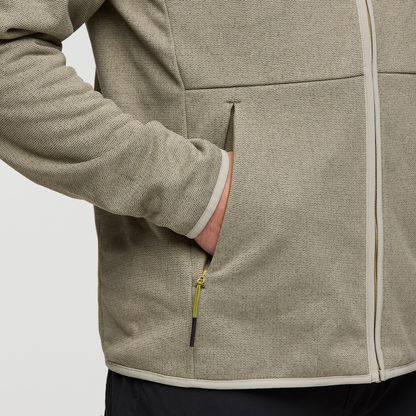 Envo Fleece Full-Zip Jacket - Men's - Heather Pebble - US 1088