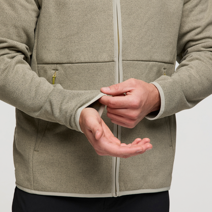 Envo Fleece Full-Zip Jacket - Men's - Heather Pebble - US 1088