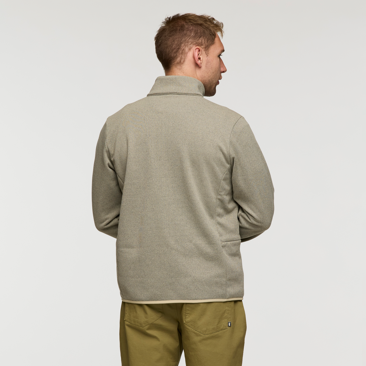 Envo Fleece Quarter-Zip Pullover - Men's - Heather Pebble - US 7826