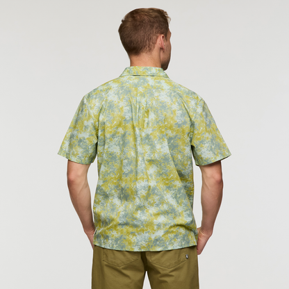 Estival Button Up Shirt - Print - Men's - Galactic Lemongrass - US 5622