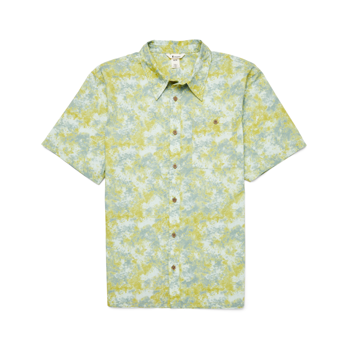 Estival Button Up Shirt - Print - Men's - Galactic Lemongrass - US 5622