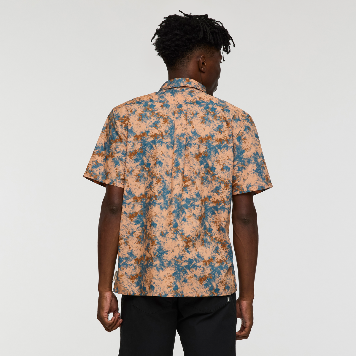 Estival Button Up Shirt - Print - Men's - Galactic Lemongrass - US 5622