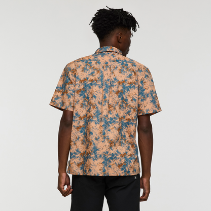 Estival Button Up Shirt - Print - Men's - Galactic Lemongrass - US 5622