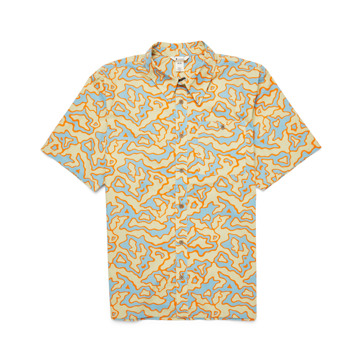 Estival Button Up Shirt - Print - Men's - Island Llama Grain - US 2511