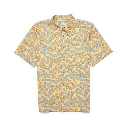 Estival Button Up Shirt - Print - Men's - Island Llama Grain - US 2511