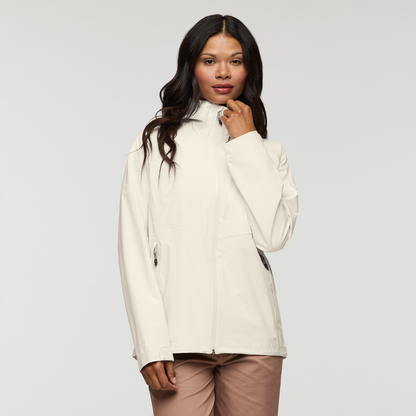 Impermeo 3L Hooded Shell Jacket - Women's - Cotopaxi Bone - US 7603