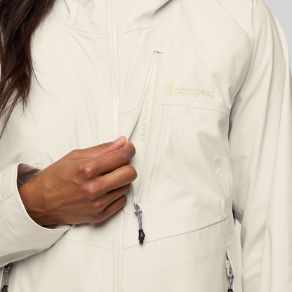 Impermeo 3L Hooded Shell Jacket - Women's - Cotopaxi Bone - US 7603