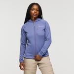 Otero Fleece Full-Zip Hooded Jacket - Women's - Blue Smoke - US 6079