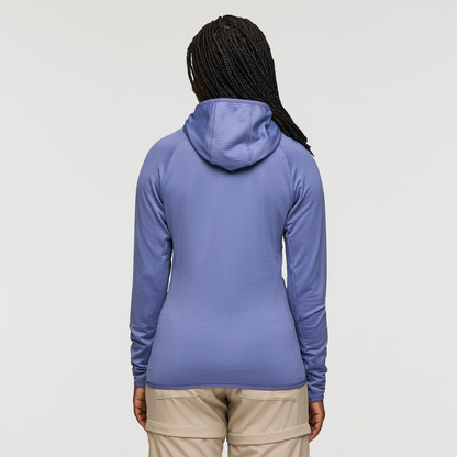 Otero Fleece Full-Zip Hooded Jacket - Women's - Blue Smoke - US 6079