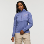 Otero Fleece Half-Zip Pullover - Women's - Blue Smoke - US 2162