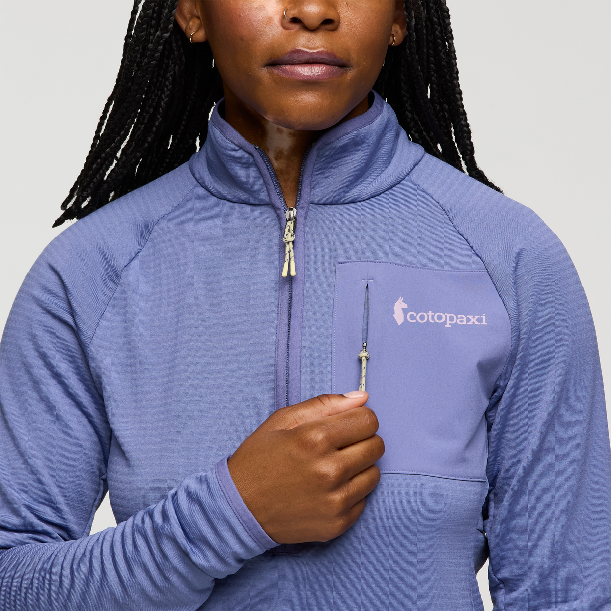 Otero Fleece Half-Zip Pullover - Women's - Blue Smoke - US 2162