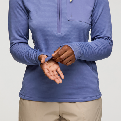 Otero Fleece Half-Zip Pullover - Women's - Blue Smoke - US 2162