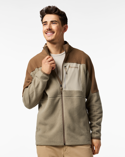 Abrazo Fleece Full-Zip Jacket - Men's - Dune/Stone - US 6981