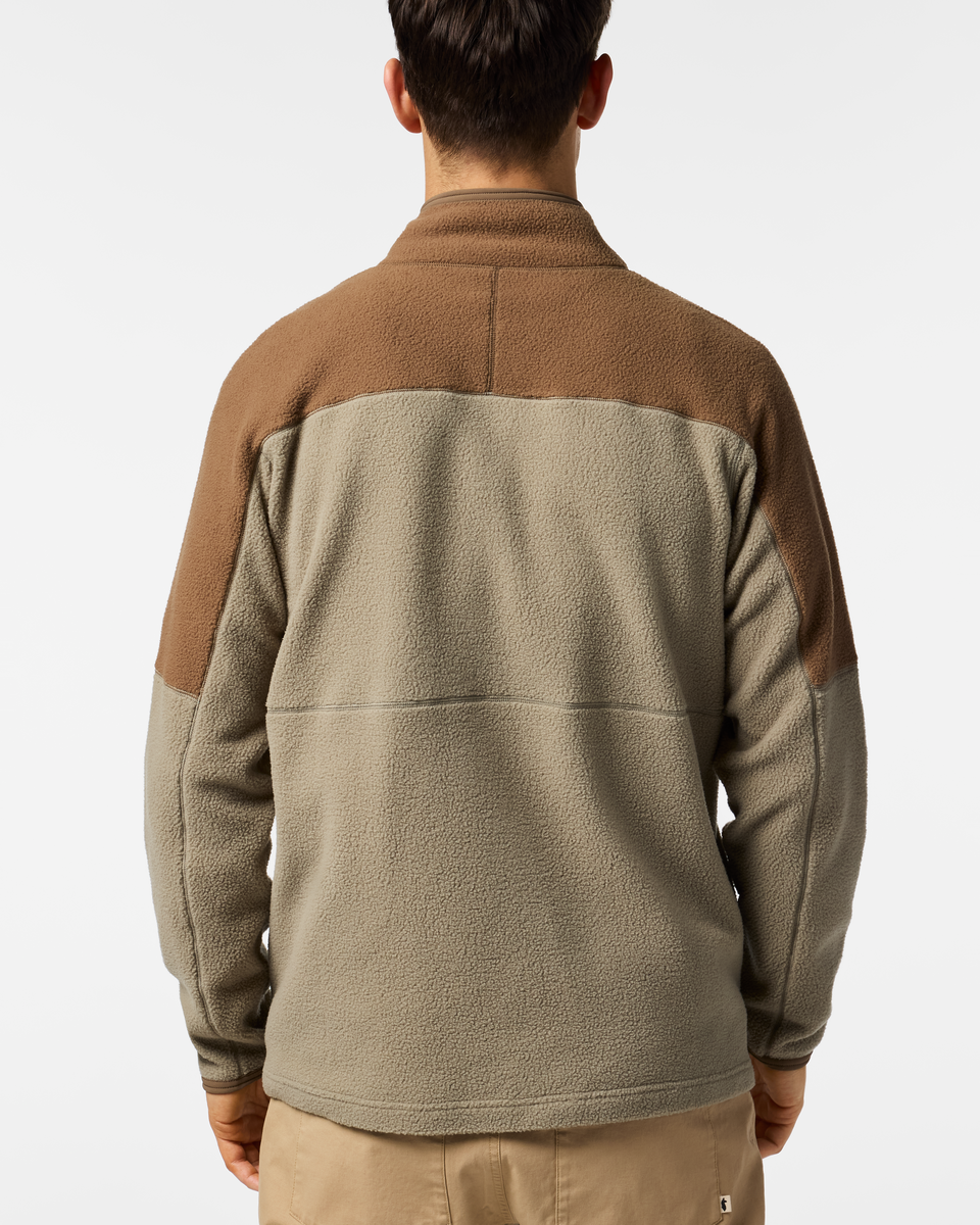 Abrazo Fleece Full-Zip Jacket - Men's - Dune/Stone - US 6981