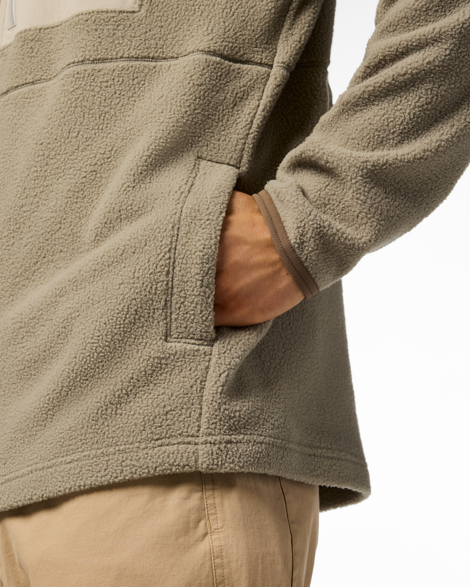 Abrazo Fleece Full-Zip Jacket - Men's - Dune/Stone - US 6981