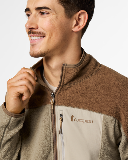 Abrazo Fleece Full-Zip Jacket - Men's - Dune/Stone - US 6981