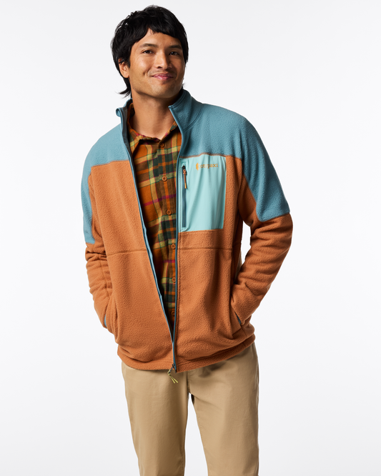Abrazo Fleece Full-Zip Jacket - Men's - Everglade/Whiskey - US 7483
