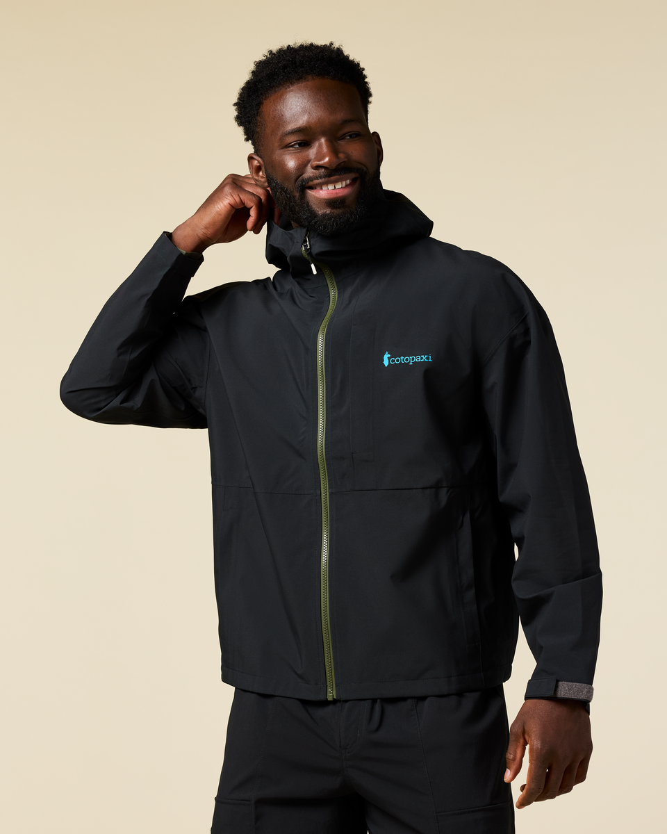 Cielo Rain Jacket - Men's - All Black - US 1458