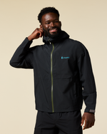 Cielo Rain Jacket - Men's - All Black - US 1458
