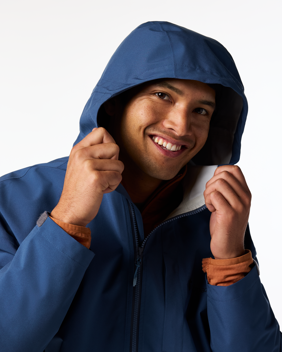 Cielo Rain Jacket - Men's - Deep Sea - US 2109
