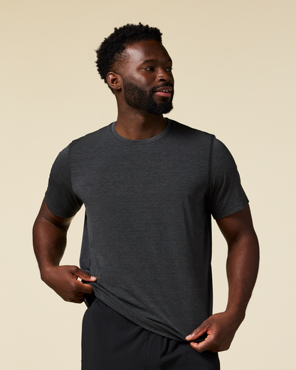 Empaca Crew T-Shirt - Men's - Heather Black - US 8226