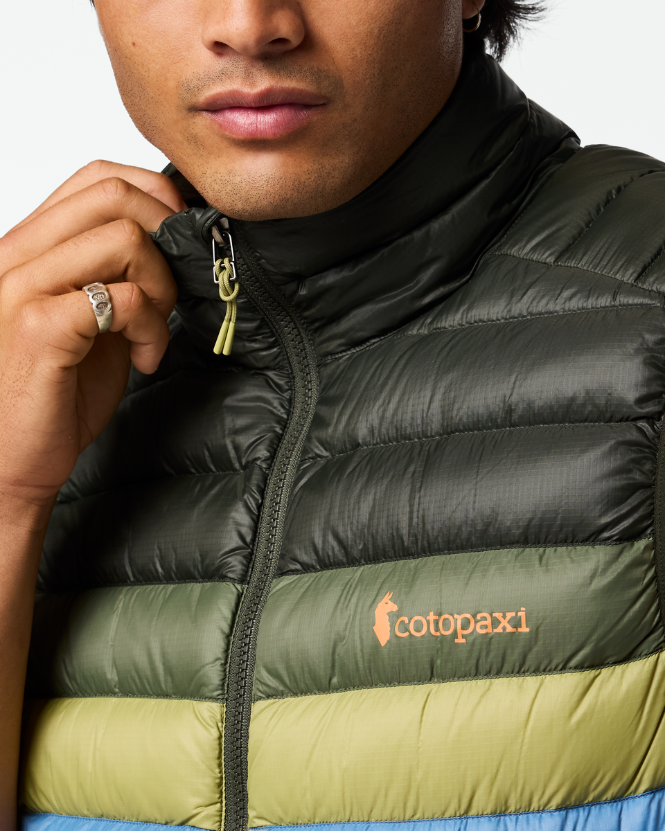 Fuego Down Vest - Men's - Woods Stripes - US 1229