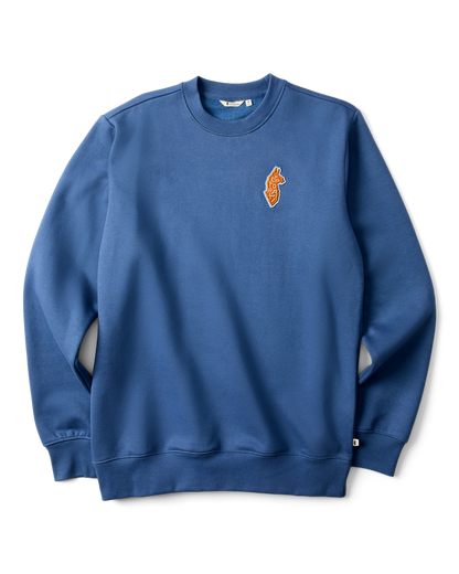 Lava Llama Crew Sweatshirt - Men's - Deep Sea - US 2809
