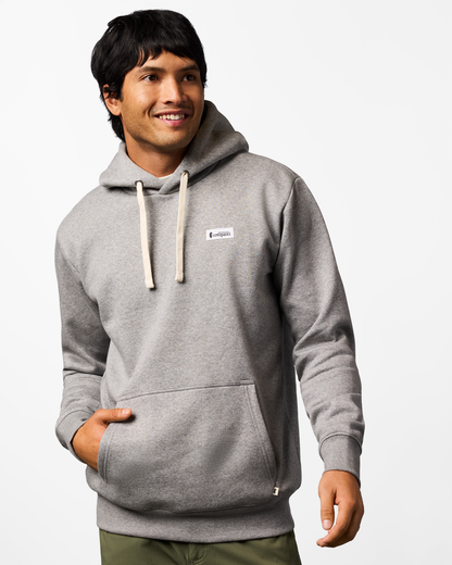 Llama Patch Pullover Hoodie - Men's - Heather Grey - US 6865