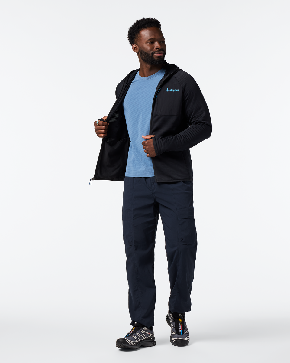 Otero Fleece Full-Zip Hooded Jacket - Men's - Cotopaxi Black - US 4363