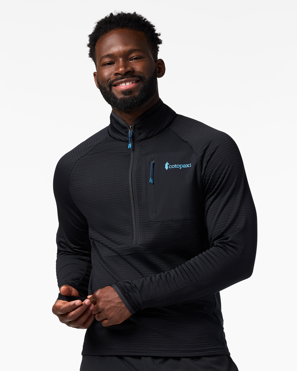 Otero Fleece Half-Zip Pullover - Men's - Cotopaxi Black - US 5587