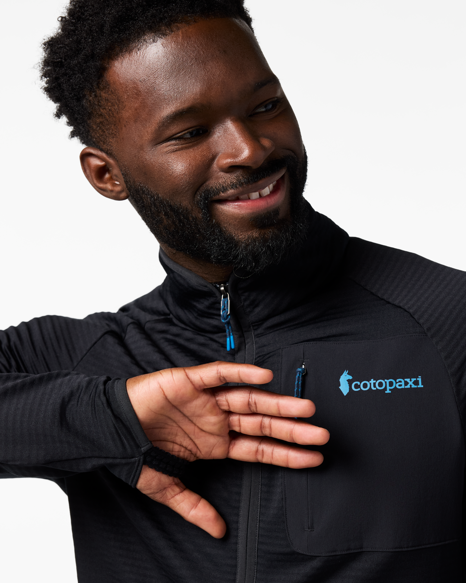 Otero Fleece Half-Zip Pullover - Men's - Cotopaxi Black - US 5587