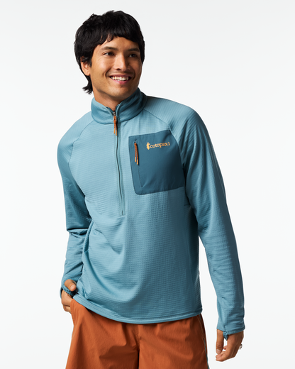 Otero Fleece Half-Zip Pullover - Men's - Everglade - US 4698