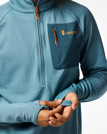 Otero Fleece Half-Zip Pullover - Men's - Everglade - US 4698