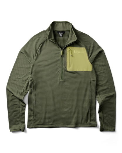 Otero Fleece Half-Zip Pullover - Men's - Fatigue - US 4244