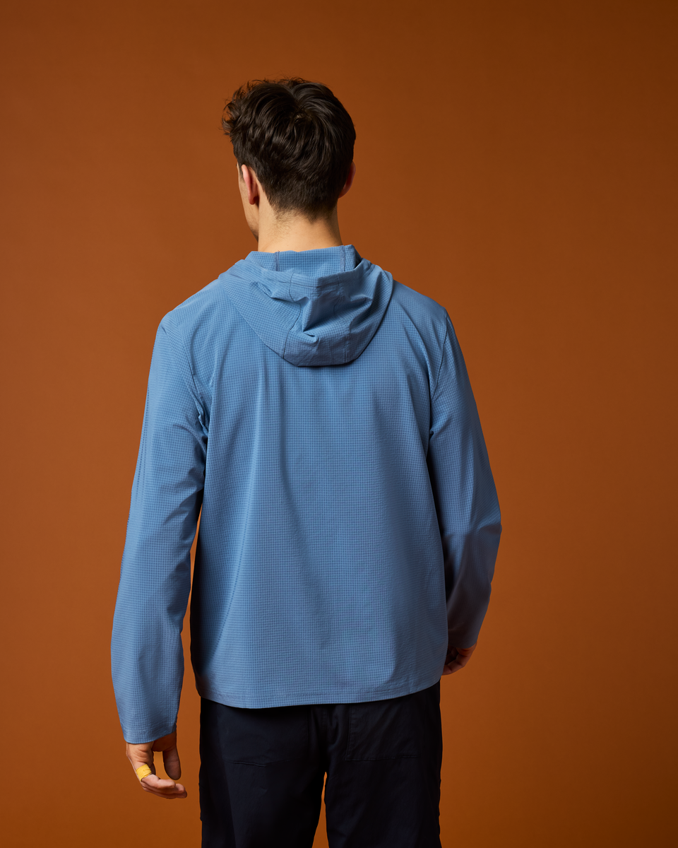 Pulso Tech Hoodie - Men's - Steel Blue - US 1407