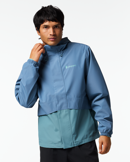 Rayu Rain Jacket - Men's - Steel Blue/Everglade - US 2468