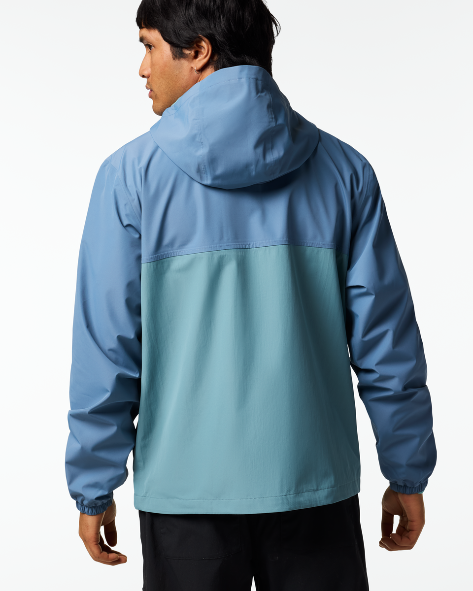 Rayu Rain Jacket - Men's - Steel Blue/Everglade - US 2468