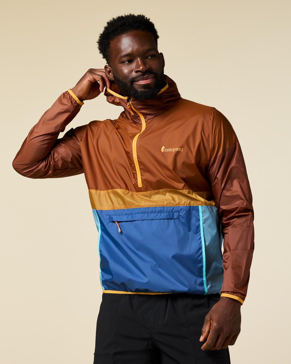 Teca Half-Zip Windbreaker - Men's - Eat More Veggies - US 8816
