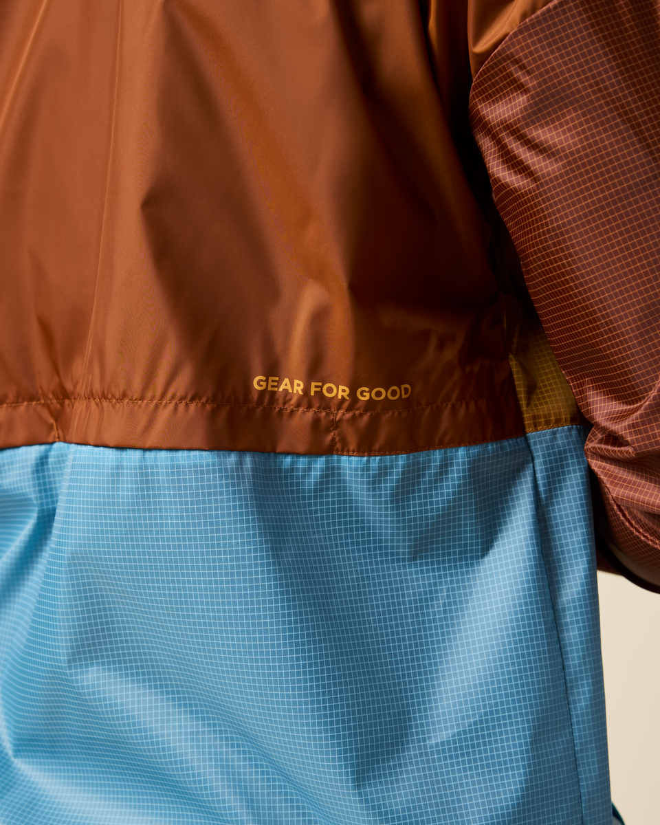 Teca Half-Zip Windbreaker - Men's - Eat More Veggies - US 8816
