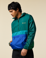 Teca Half-Zip Windbreaker - Men's - Eat More Veggies - US 8816