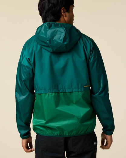Teca Half-Zip Windbreaker - Men's - Eat More Veggies - US 8816