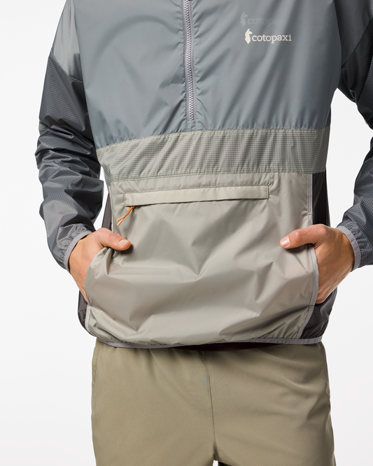 Teca Half-Zip Windbreaker - Men's - Storm Clouds - US 4127