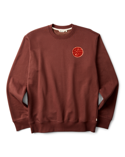 Trail To Sea Crew Sweatshirt - Men's - Sepia - US 1868