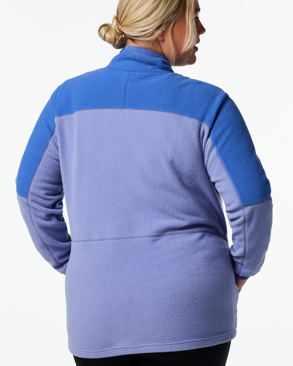 Abrazo Fleece Full-Zip Jacket - Women's - Azure/Aster - US 3807