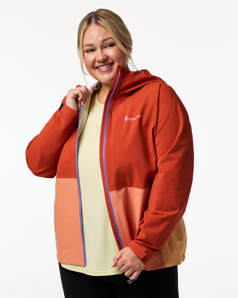 Cielo Rain Jacket - Women's - Chimayo/Grapefruit - US 3329