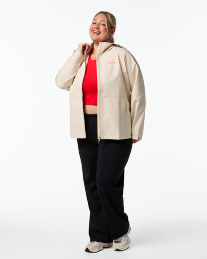 Cielo Rain Jacket - Women's - Cotopaxi Cream - US 8048