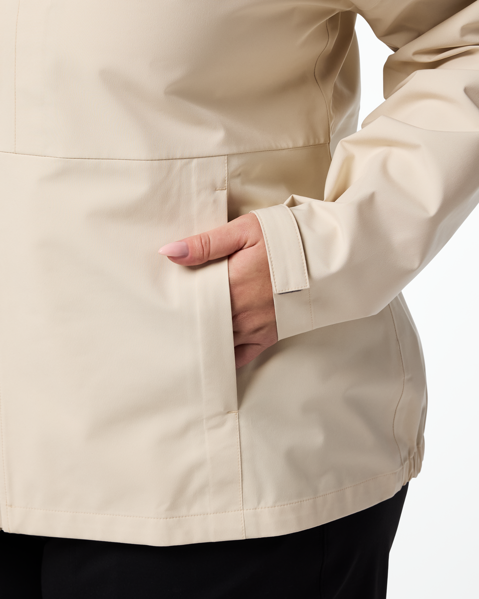 Cielo Rain Jacket - Women's - Cotopaxi Cream - US 8048