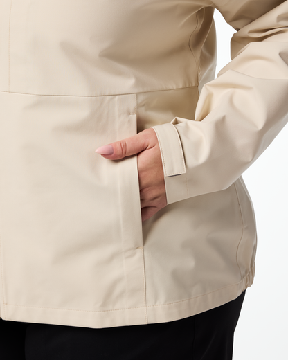 Cielo Rain Jacket - Women's - Cotopaxi Cream - US 8048