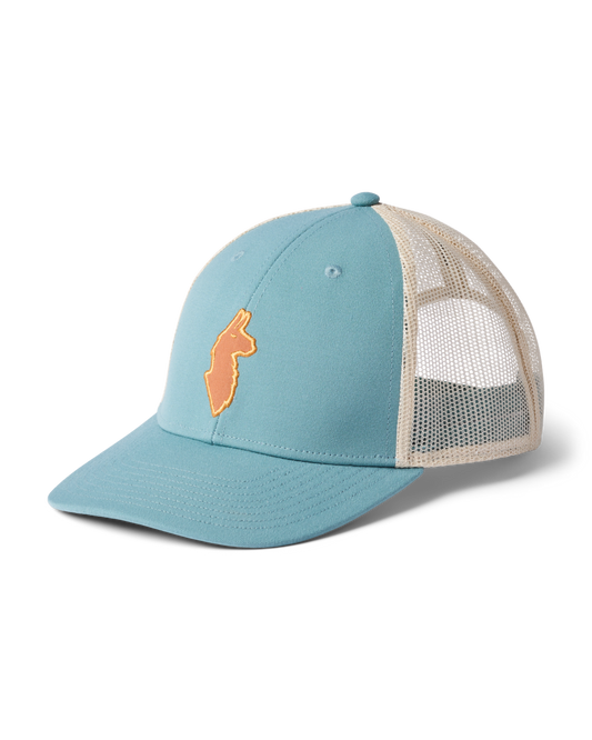 Llama Trucker Hat - Everglade - US 4899